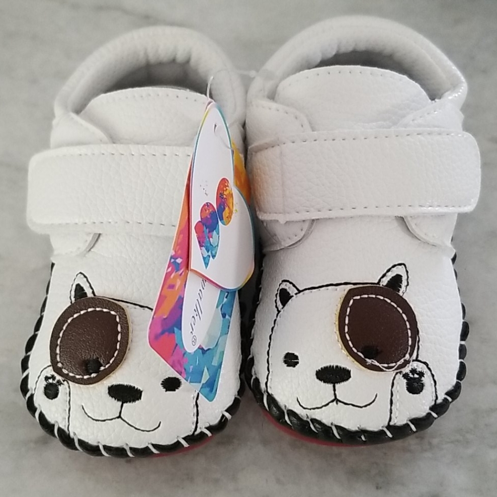 NWT puppy dog flexible sole shoes